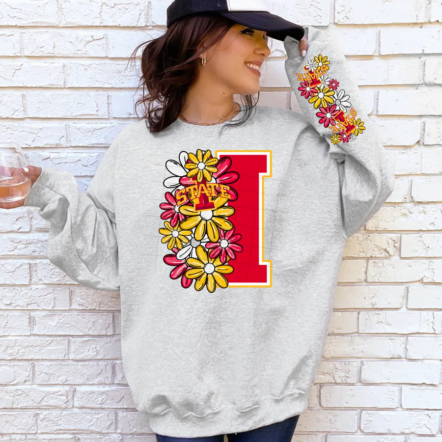 State Daisy Crewneck