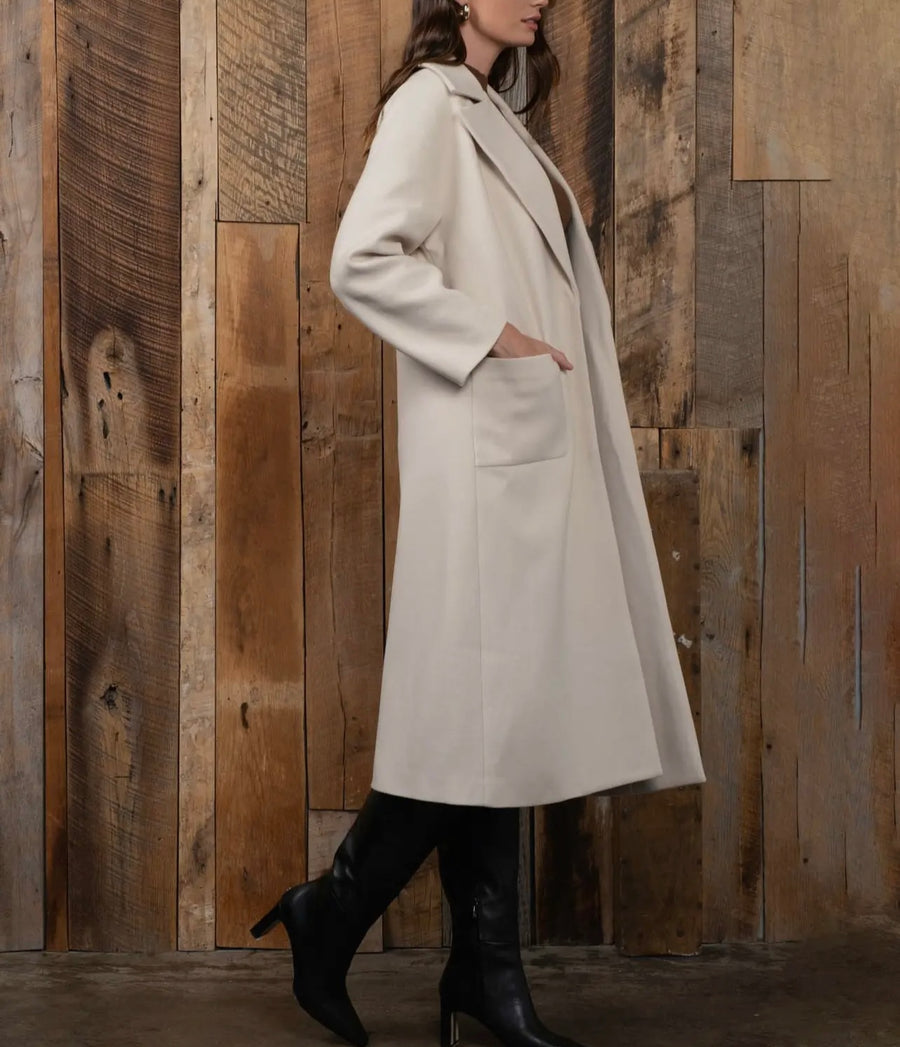 Reagan Longline Oat Coat