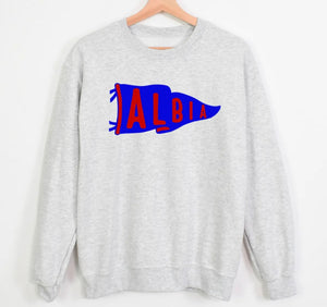 Albia Pennant Sweatshirt