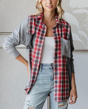 Breck Plaid Shacket