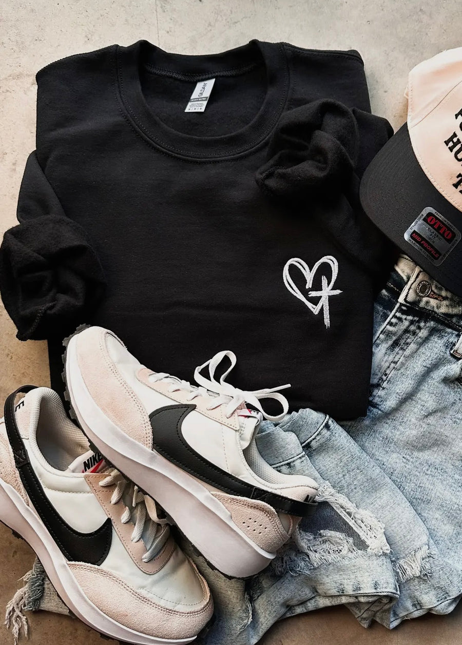 Jesus Has Your Back Crewneck