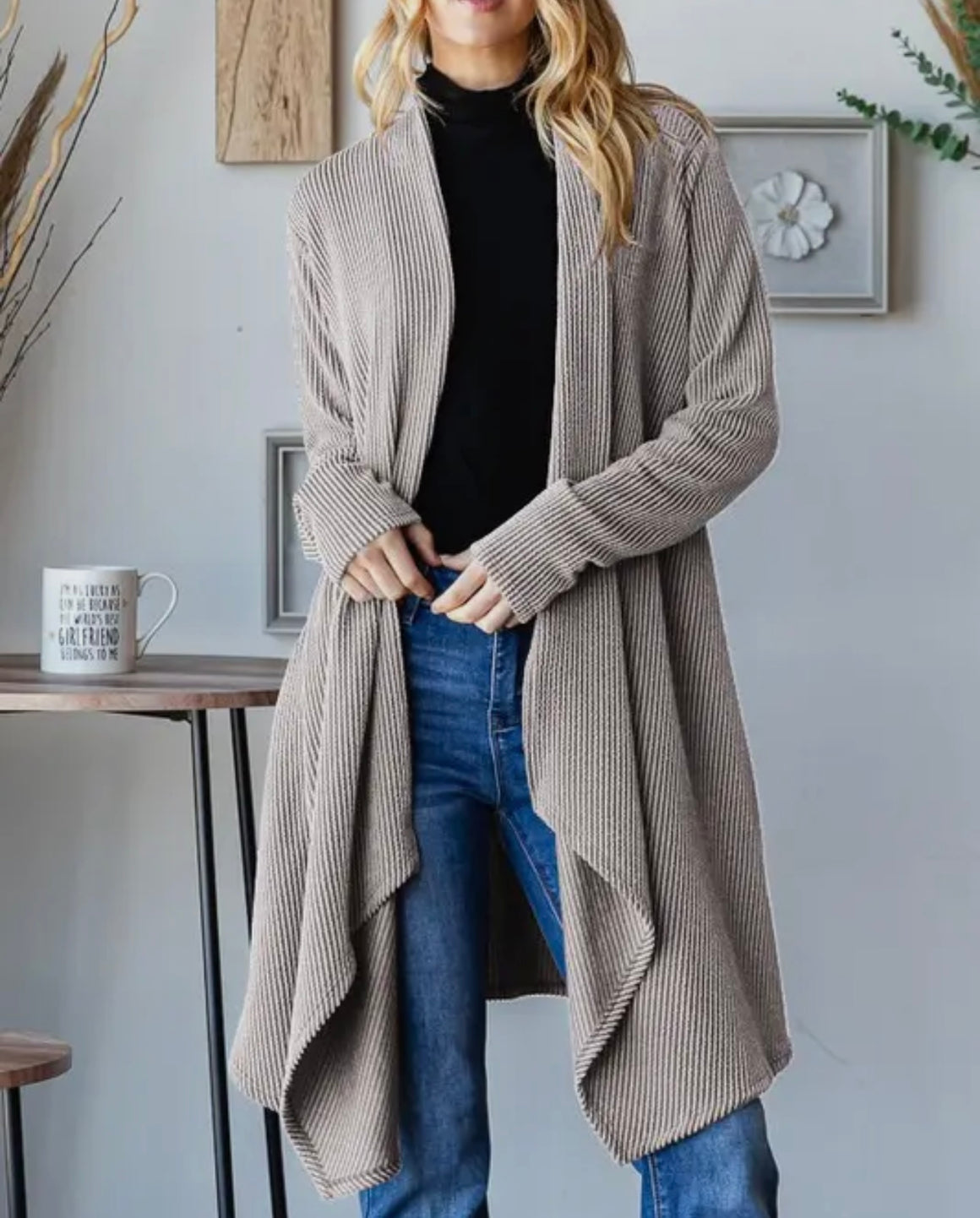 Oats Ribbed Cardigan