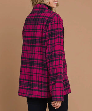 Kinley Plaid Coat