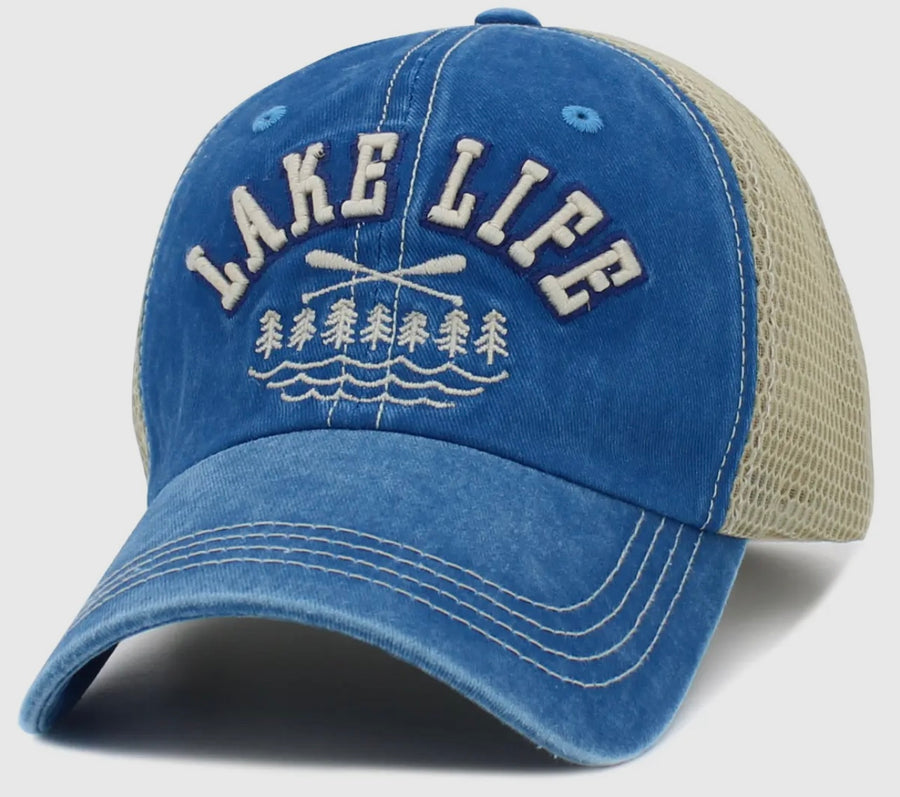 Lake Life Vintage Ballcap (3 Colors)