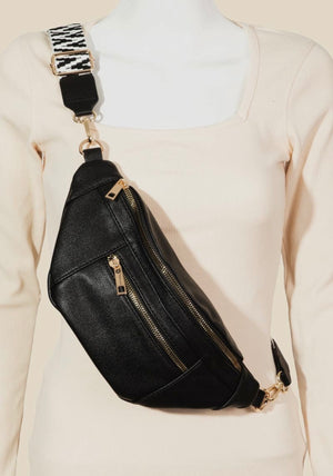 Kiki Faux Leather Crossbody Bag (4 Colors)