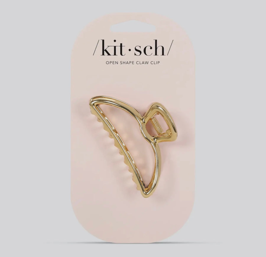 Kitsch Gold Claw Clip