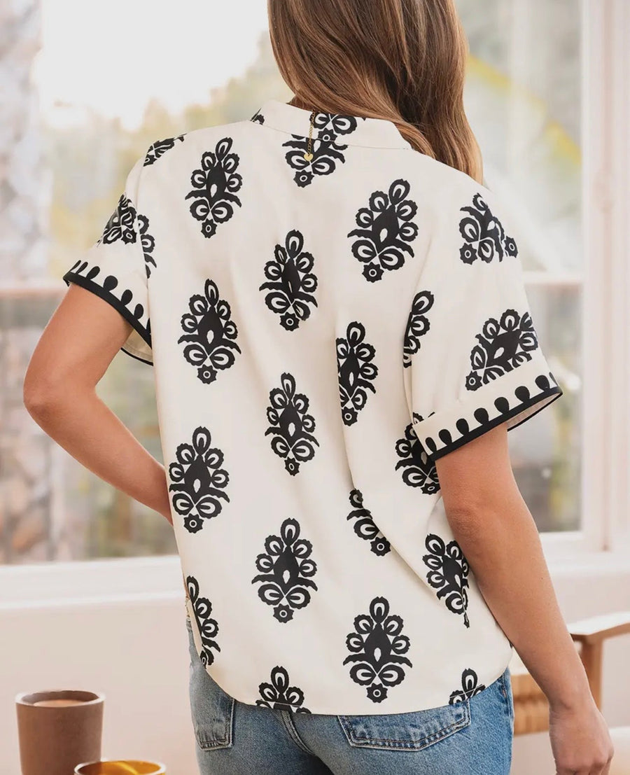 Another Day Print Top