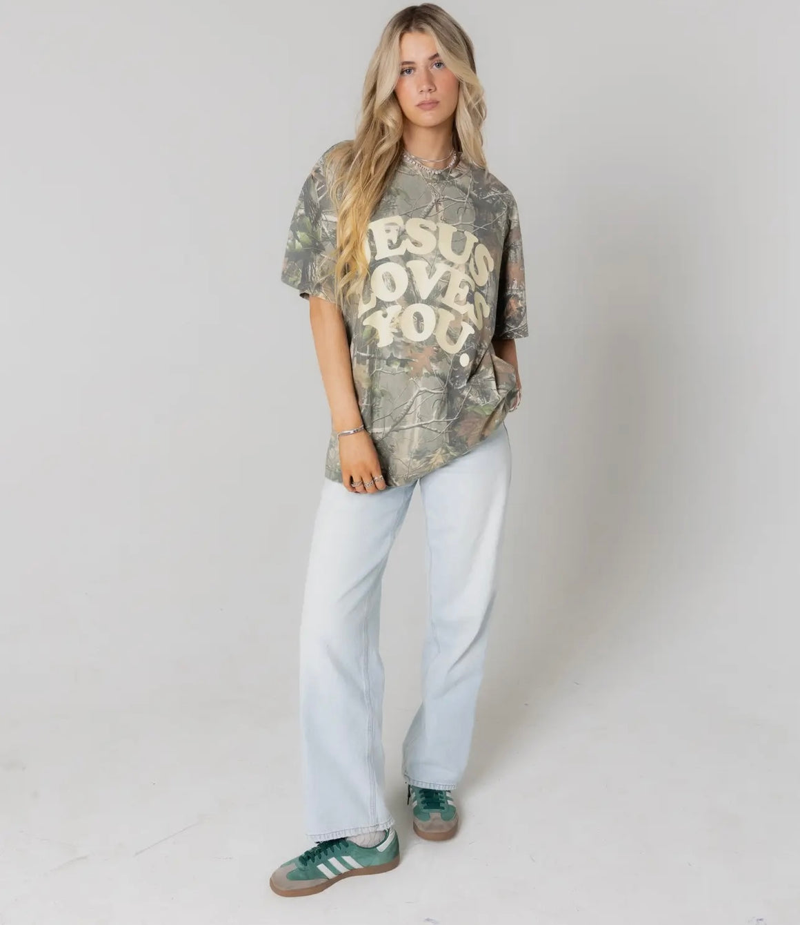 Jesus Loves You Camo Tee