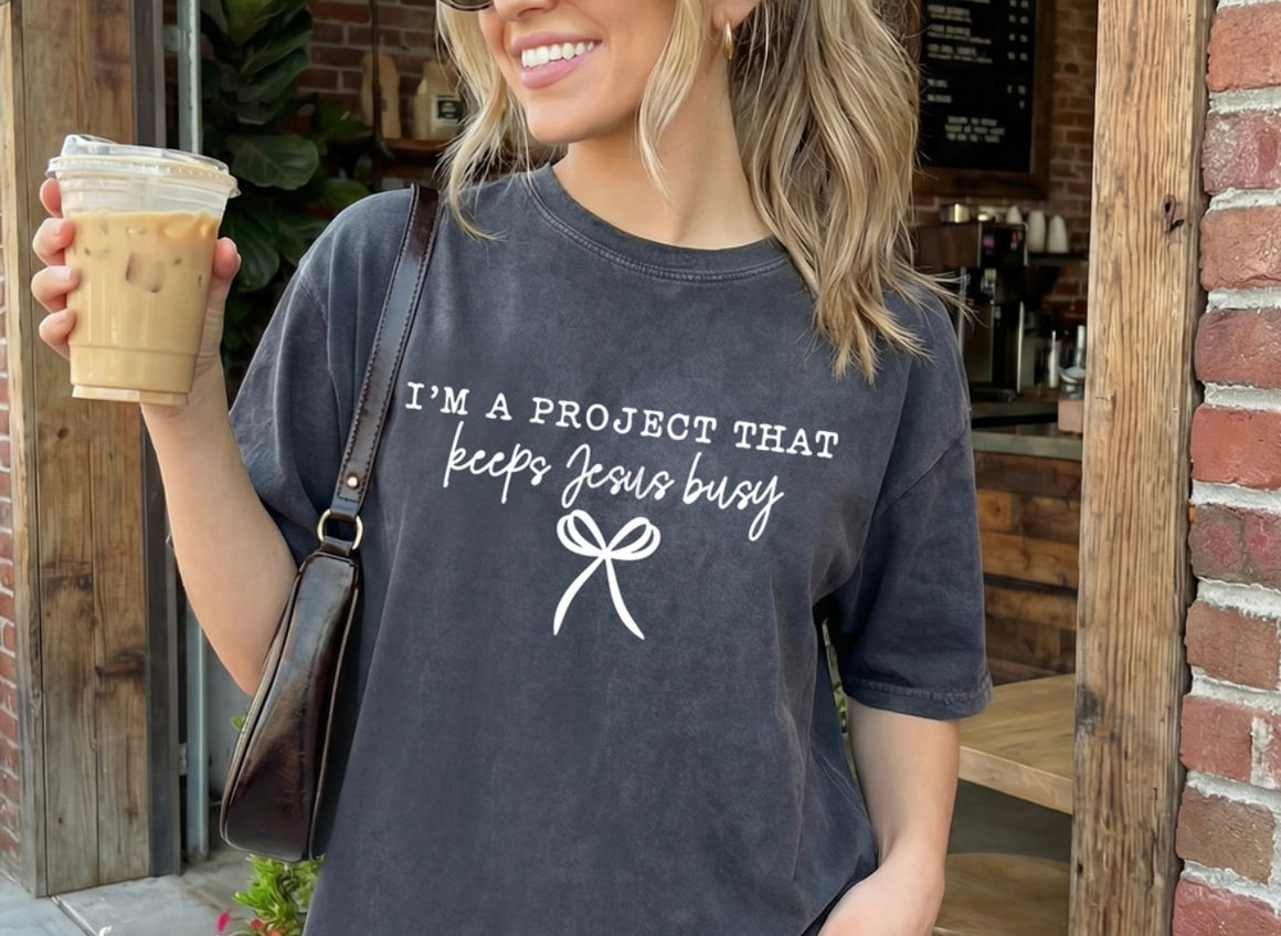 Deal Of The Day Keeps Jesus Busy Tee