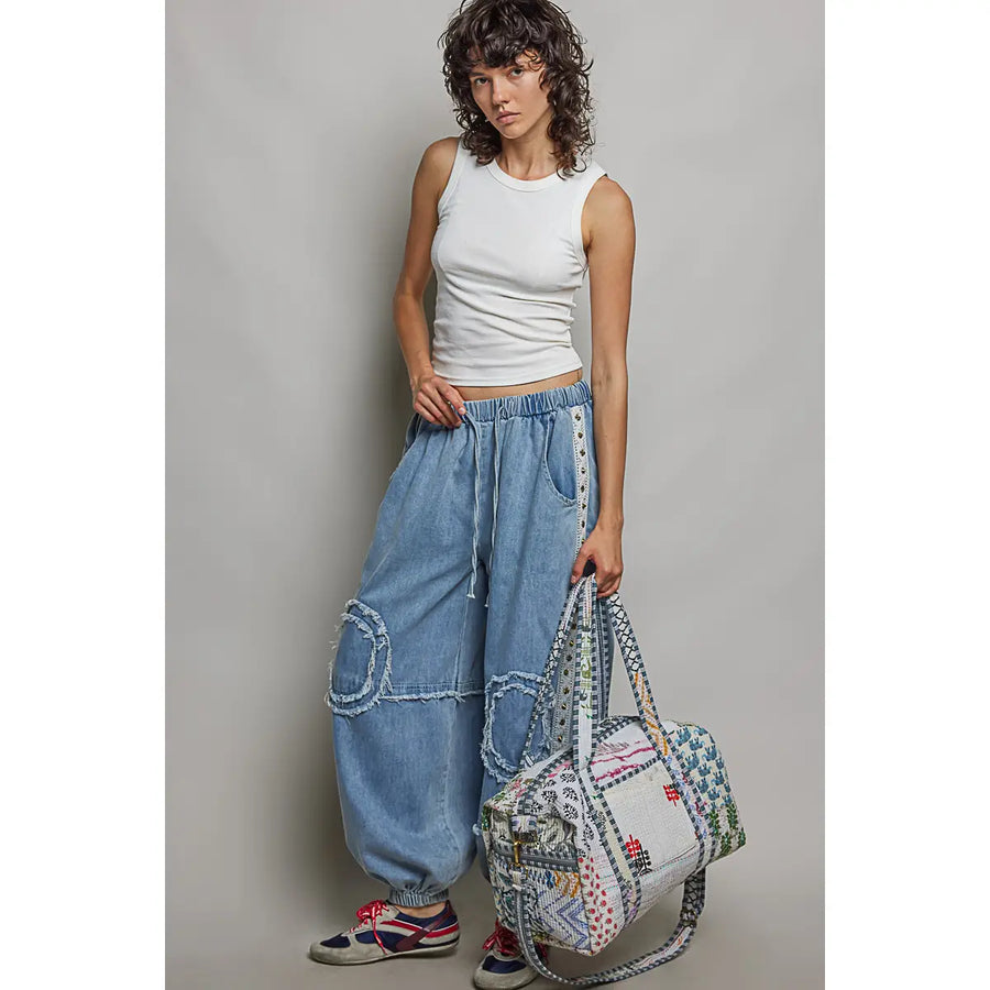 Remember Quilted Patchwork Bag