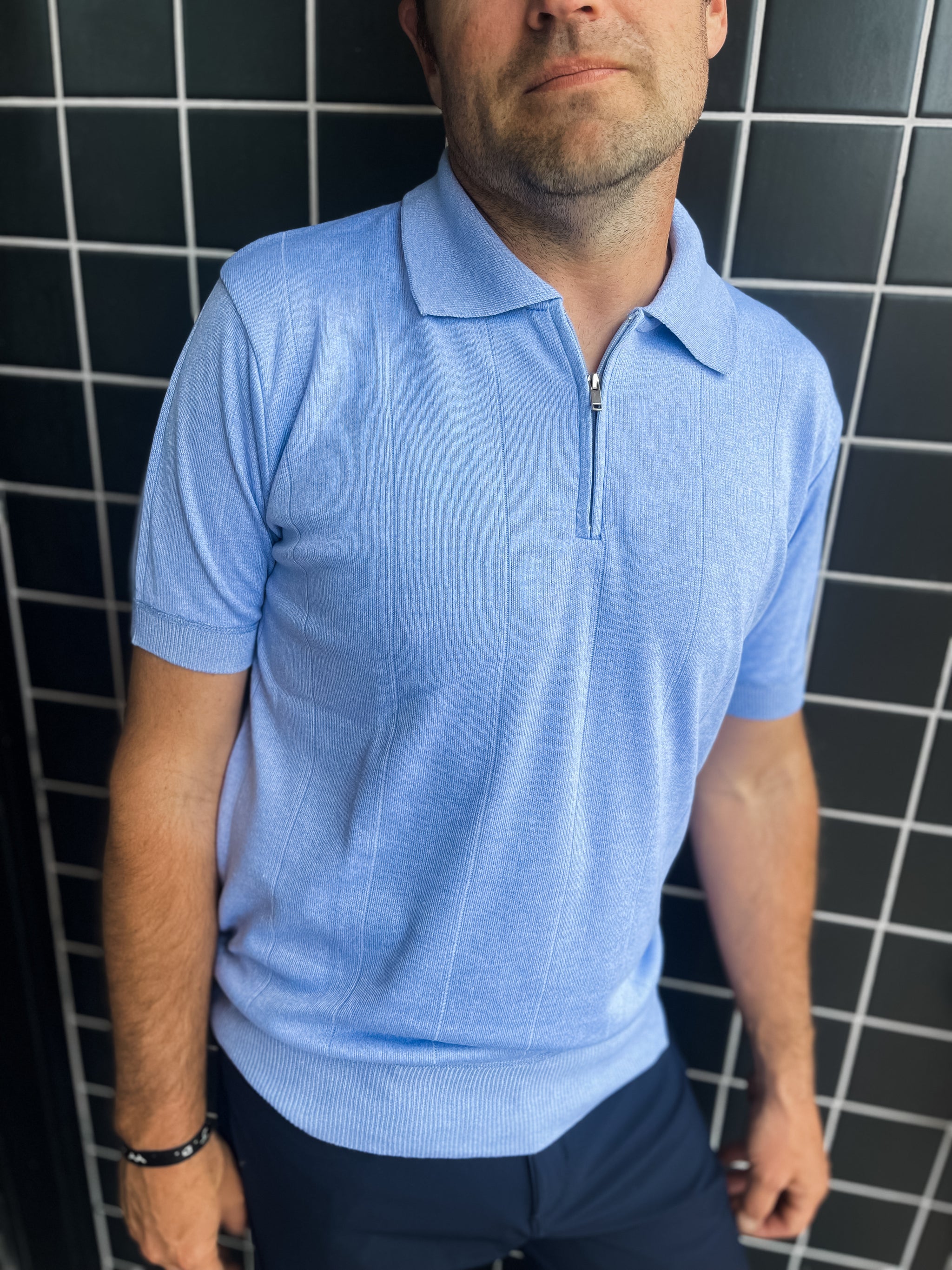 Stetson Zipper Front Polo (3 Colors)