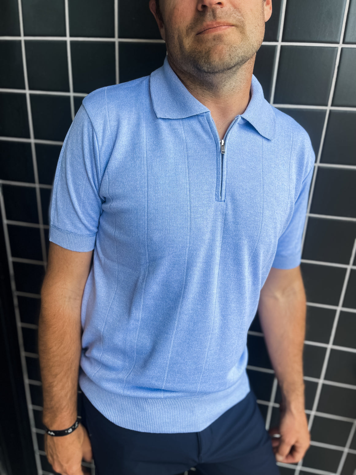 Stetson Zipper Front Polo (3 Colors)