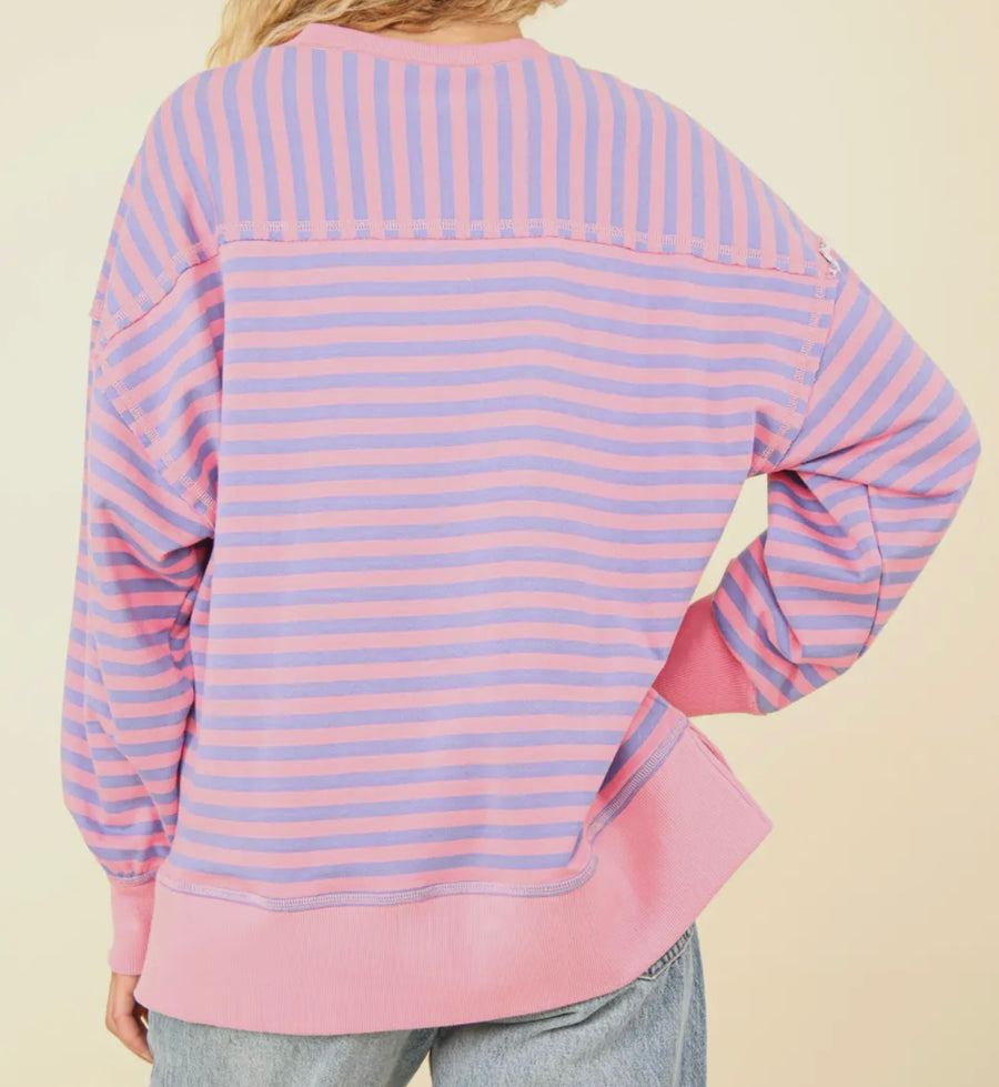 Hillary Stripe Top