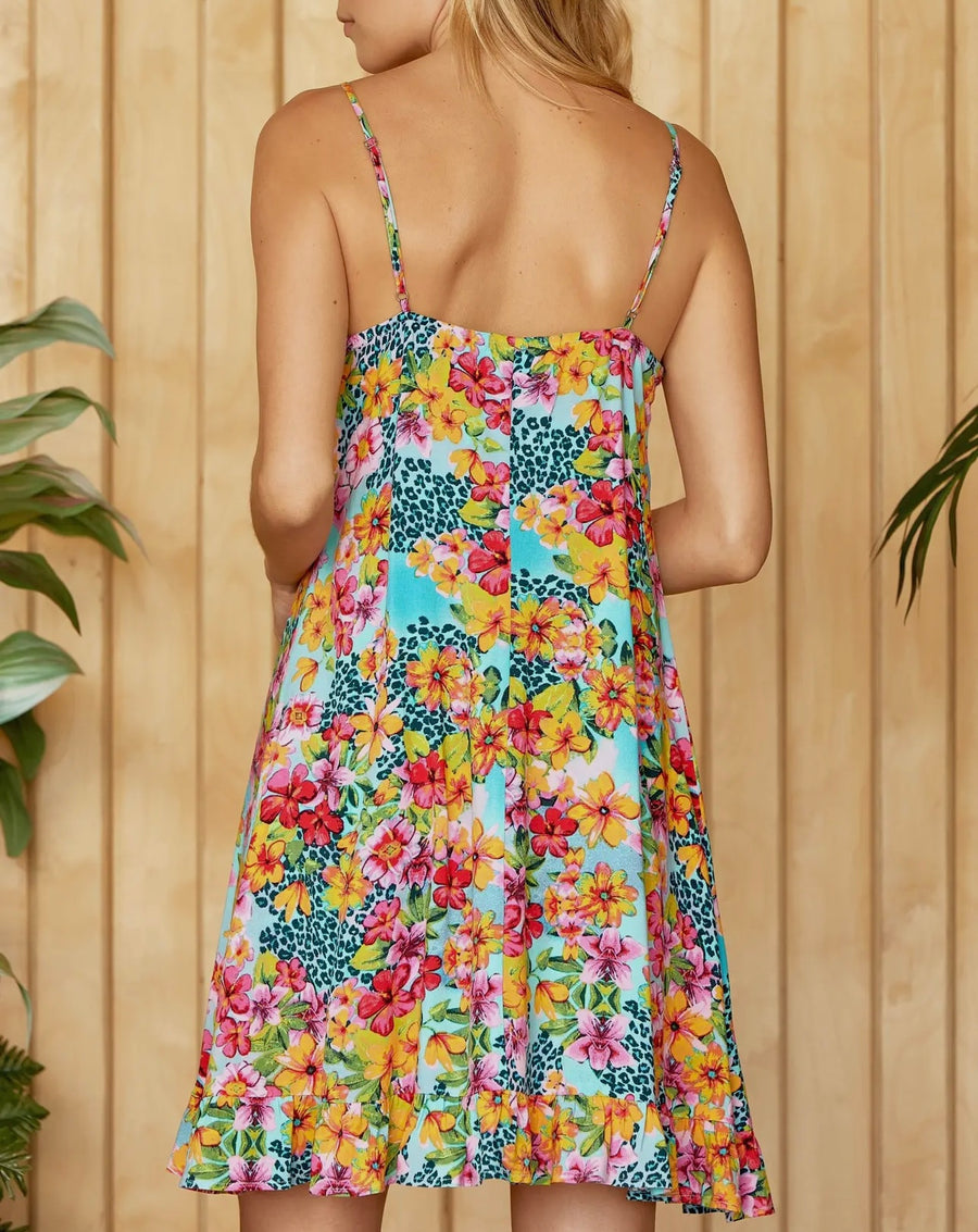 Tropic Sun Print Dress