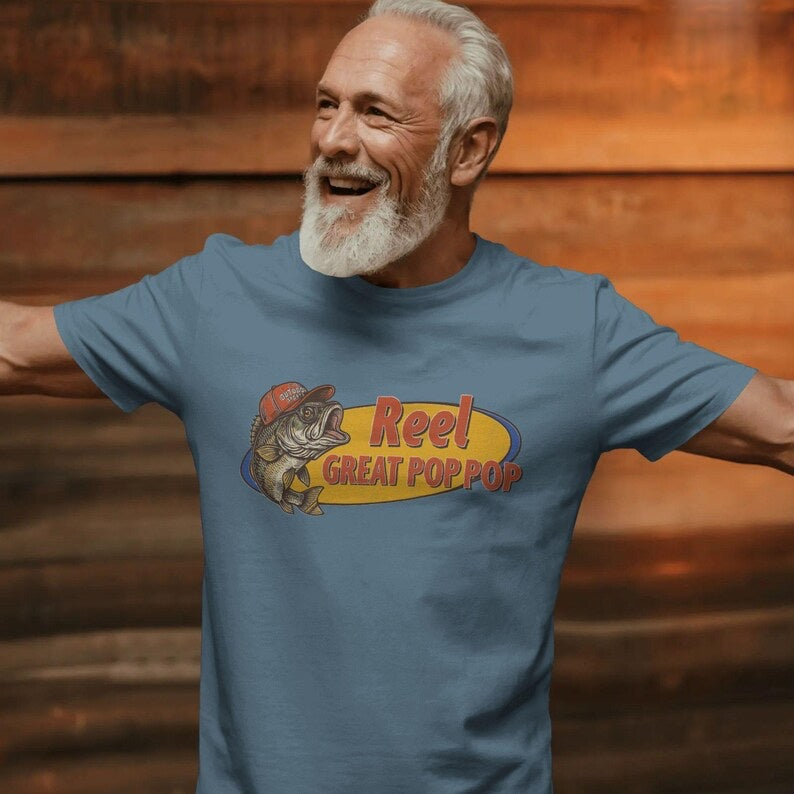 Reel Great Pop Pop Tee
