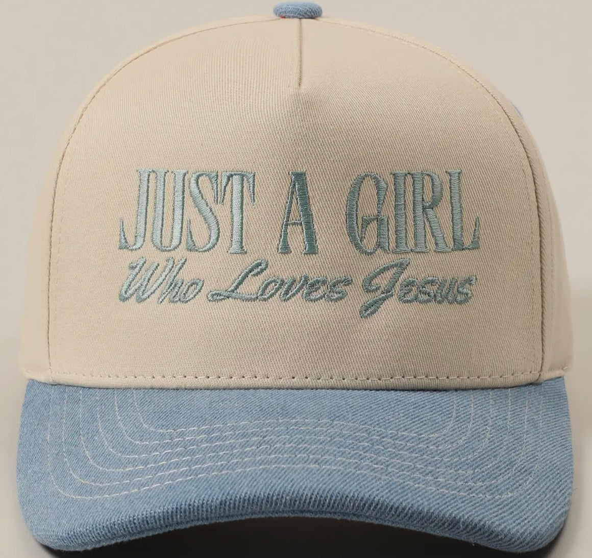 Just A Girl Who Loves Jesus Hat