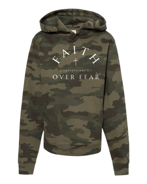 BT Faith Over Fear Cam Hoodie Youth & Adult Hoodie