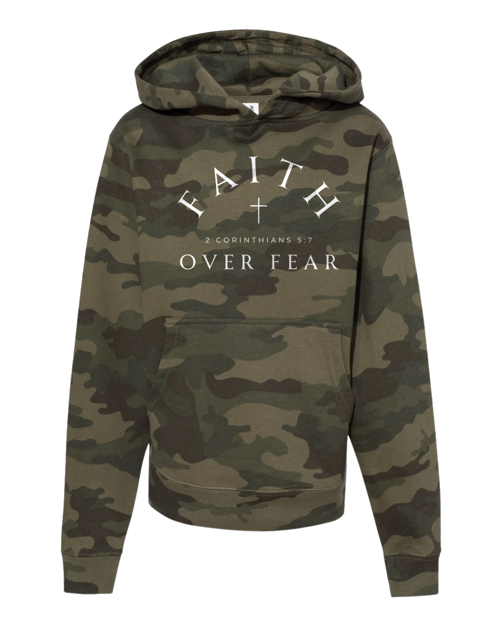 BT Faith Over Fear Cam Hoodie Youth & Adult Hoodie