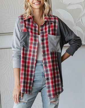 Breck Plaid Shacket