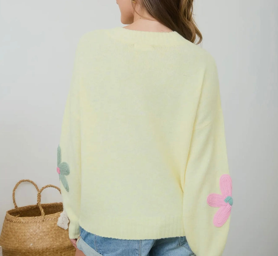 Rylie Crochet Floral Top