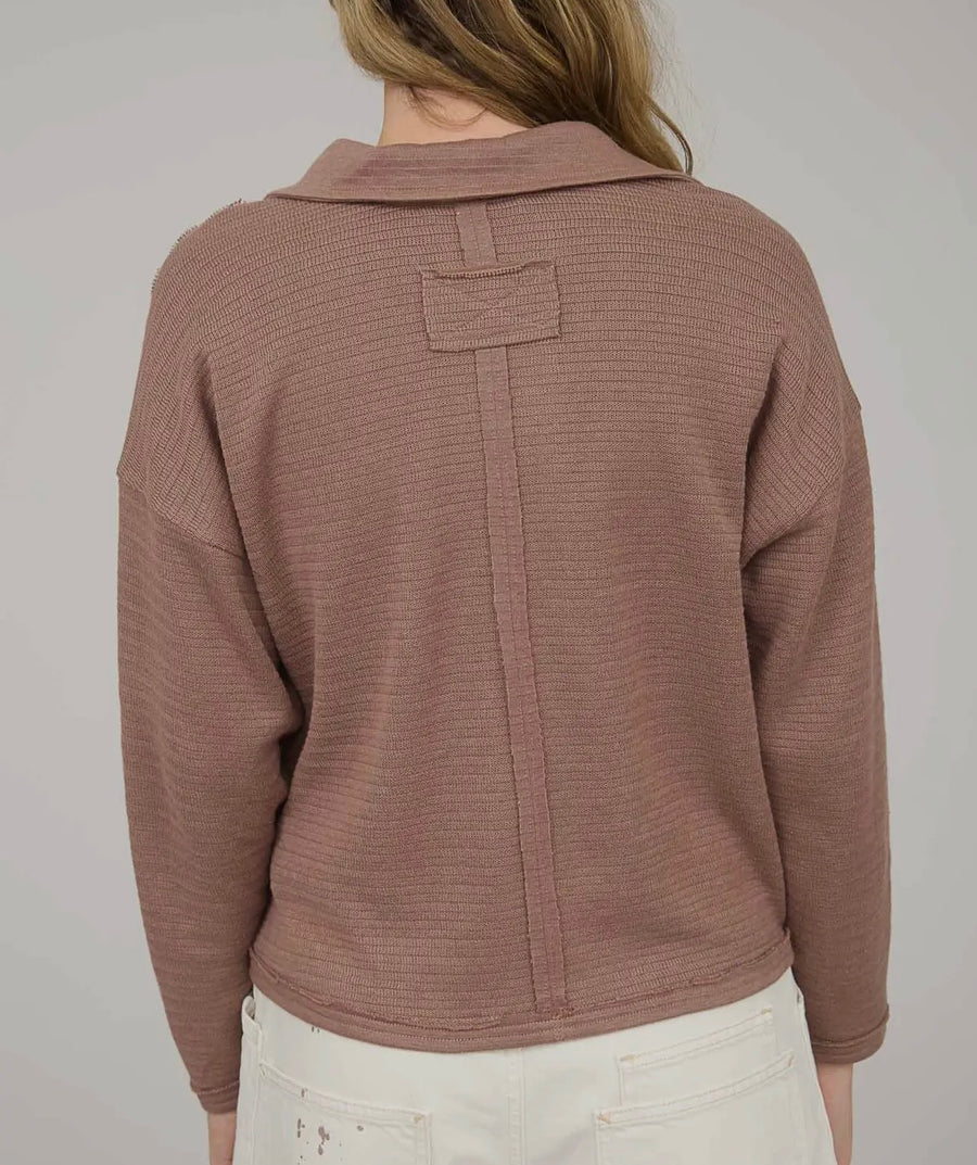 Feeling Fine Mocha Top