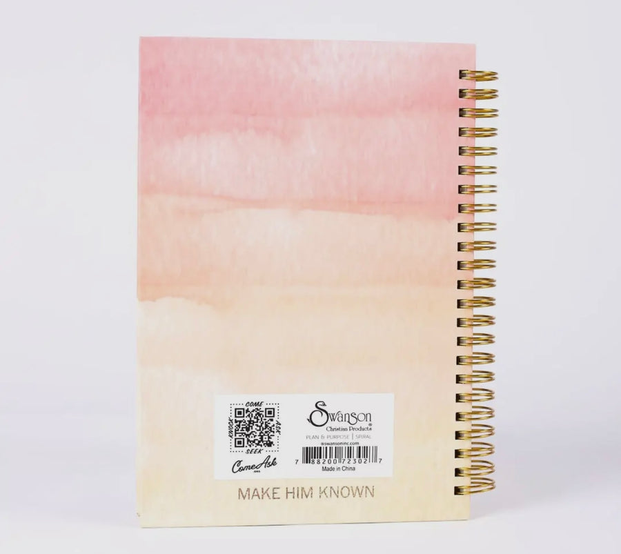 PBF Plan & Purpose Spiral Bound Journal