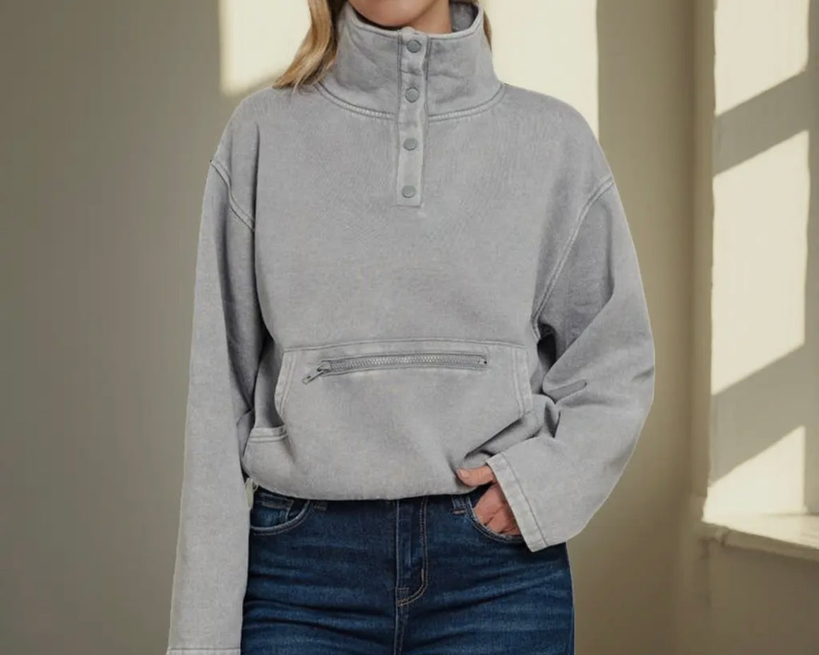 PPBF Dreams Acid Washed Pullover (3 colors)