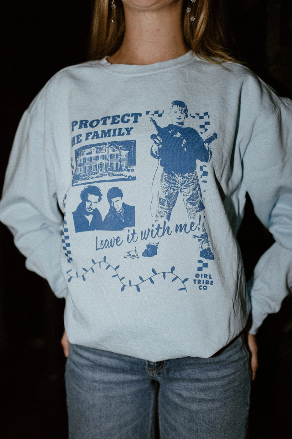 Protect The Family Home Alone Crewneck
