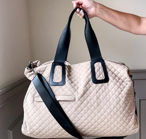 Willow Quilted Weekender Bag