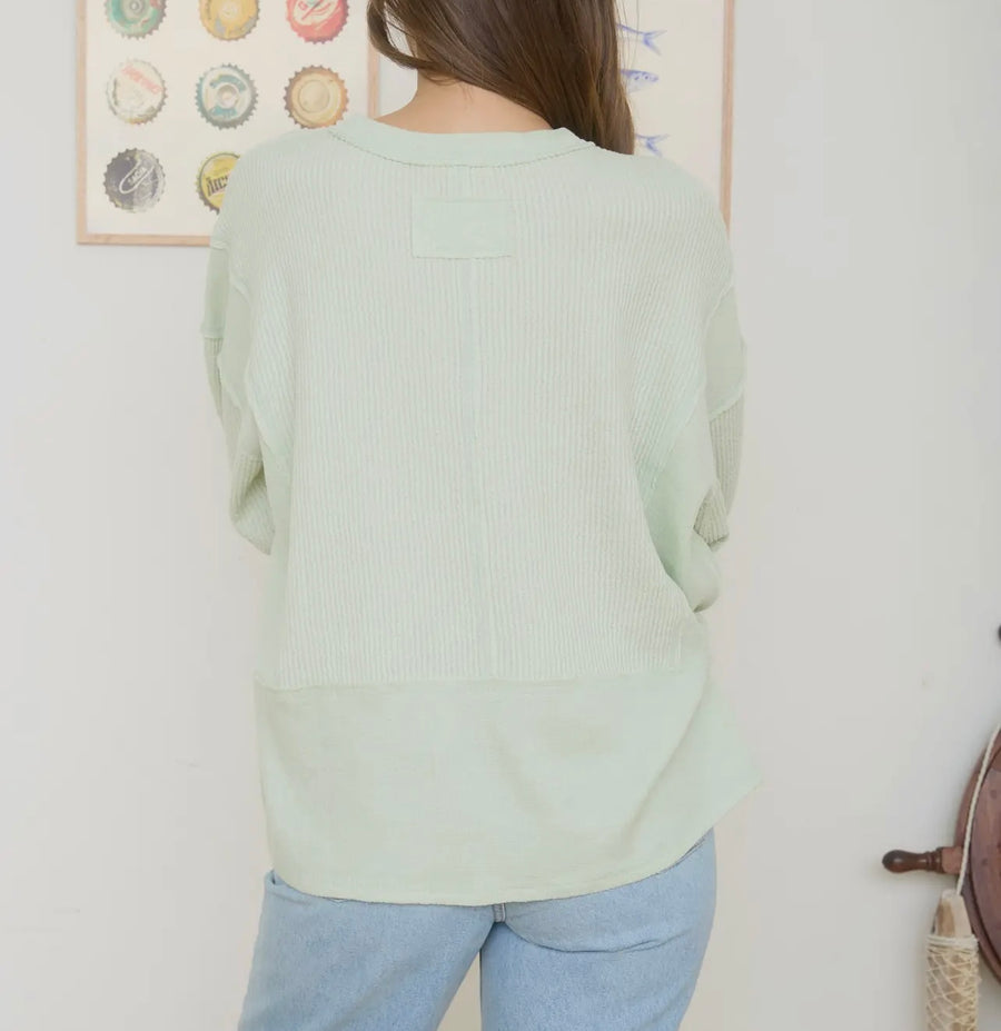 Bring Happiness Mint Top
