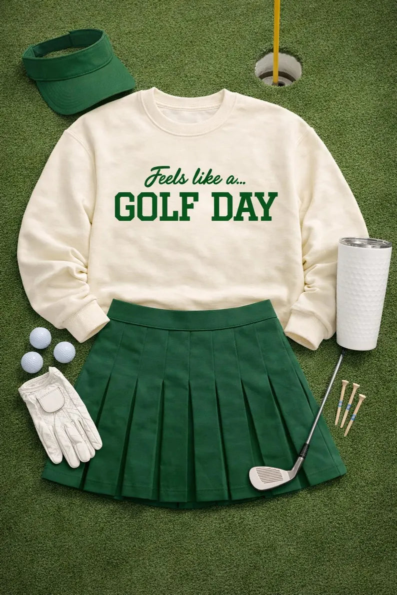Feels Like A Golf Day Crewneck