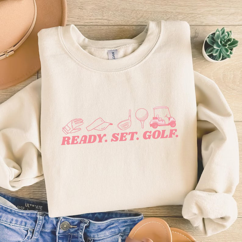 Ready Set Golf Crewneck
