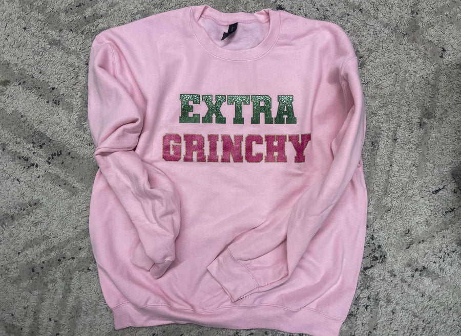 Extra Grinchy Graphic Sweatshirt