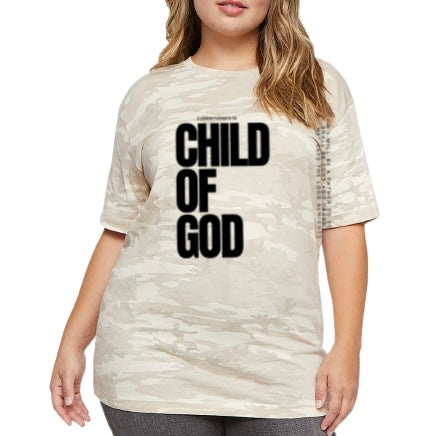 Child Of God Graphic Tee Adult & Youth (Solid or Camo)