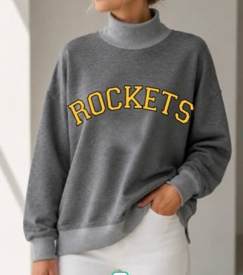 Team Mock Neck Sweatshirt (Multiple Options)