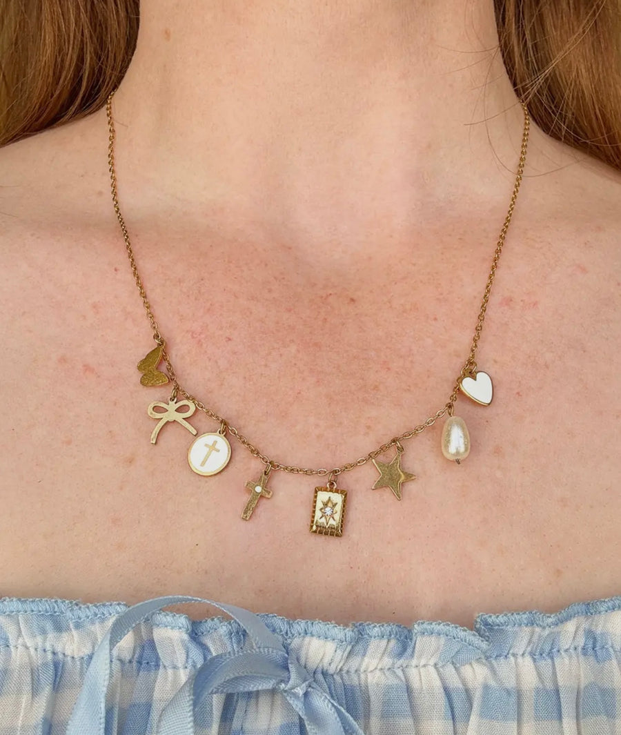 Trinity Transformation Charm Necklace