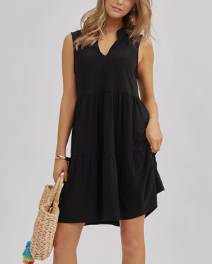 Terrian Tiered Flowy Dress (3 Colors)