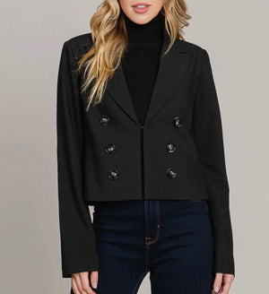 Bentley Button Black Jacket