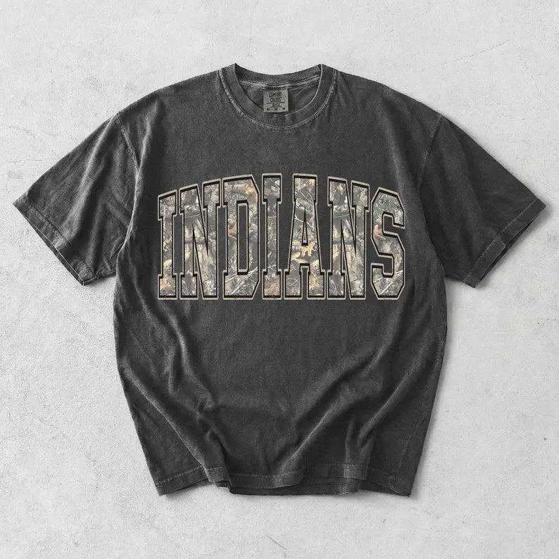 Custom Mascot Varisty Print Tee