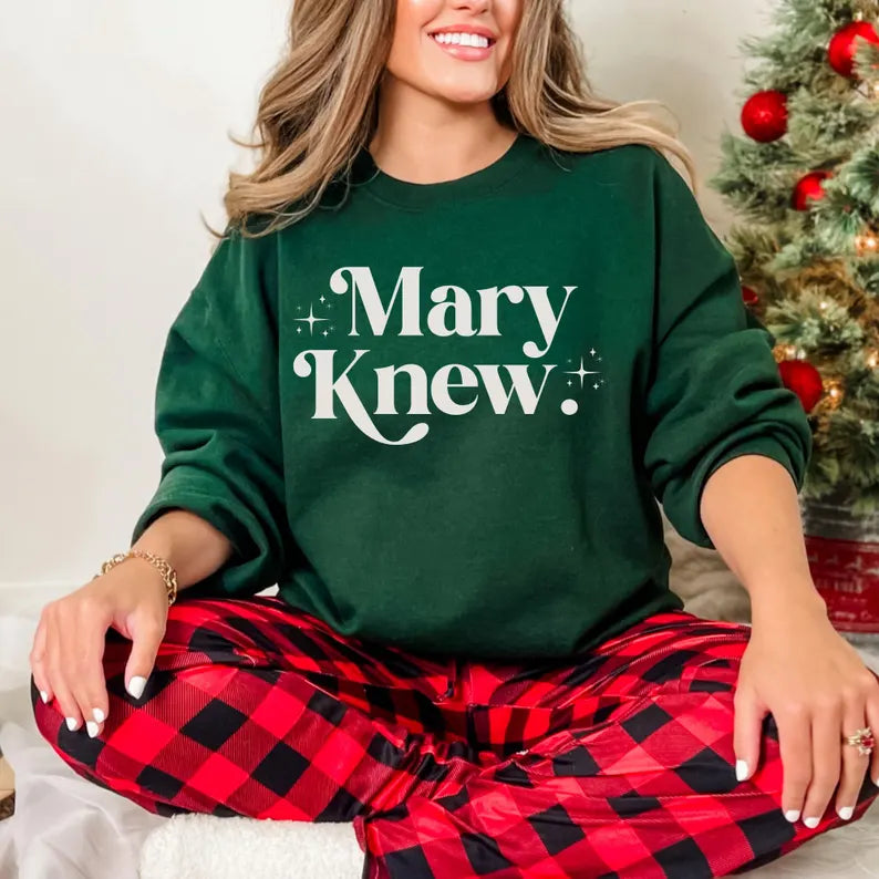 Mary Knew Crewneck