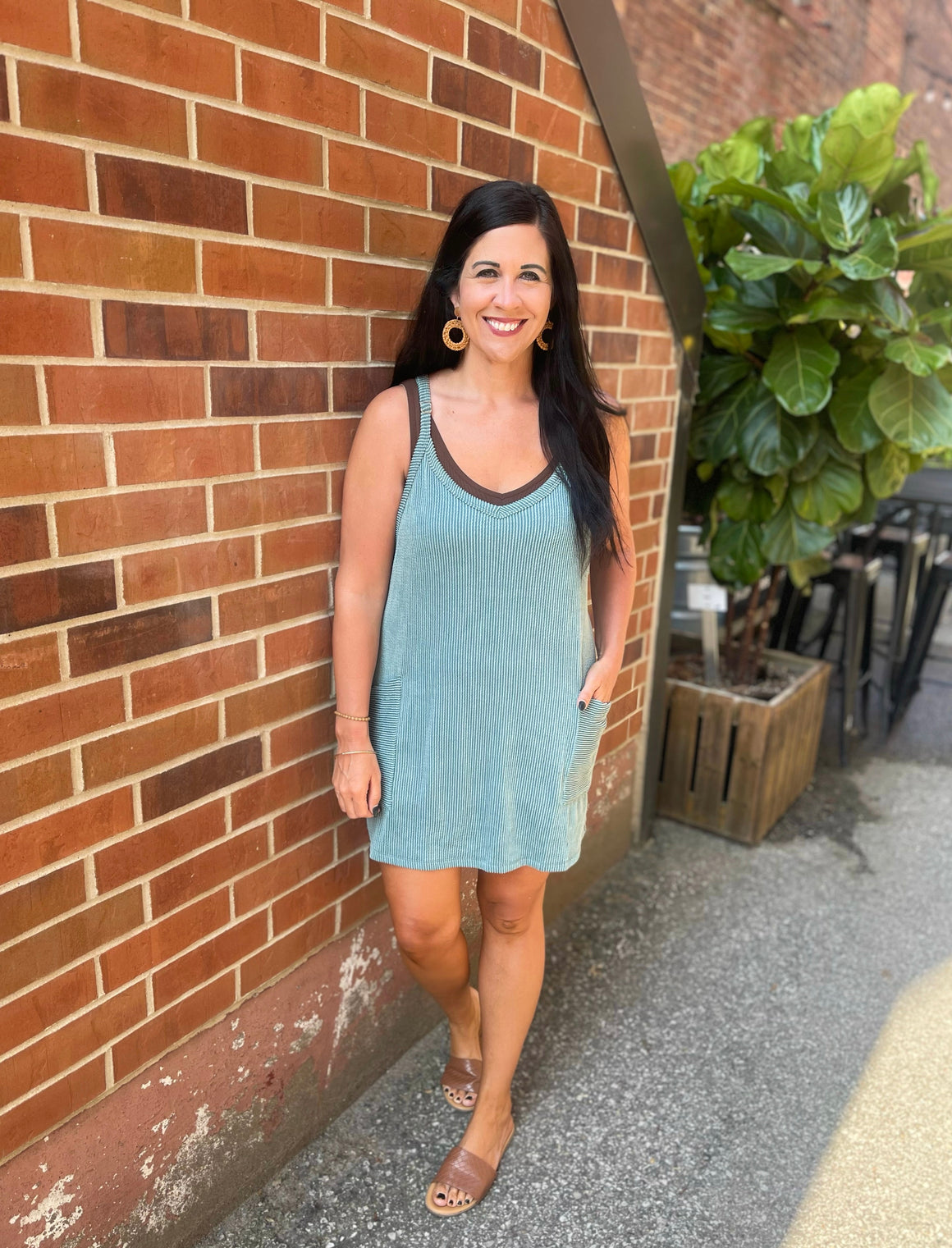 Feeling Free Ribber Romper Dress