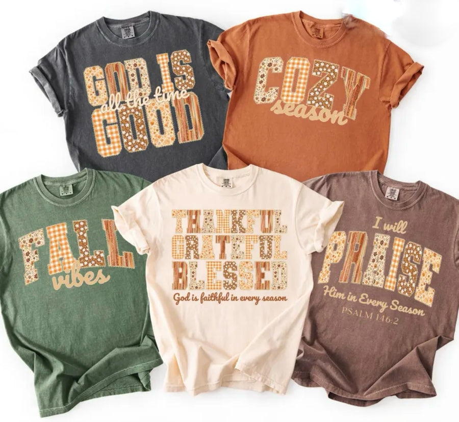 Fall Collection Vibes Tees Or Crewnecks