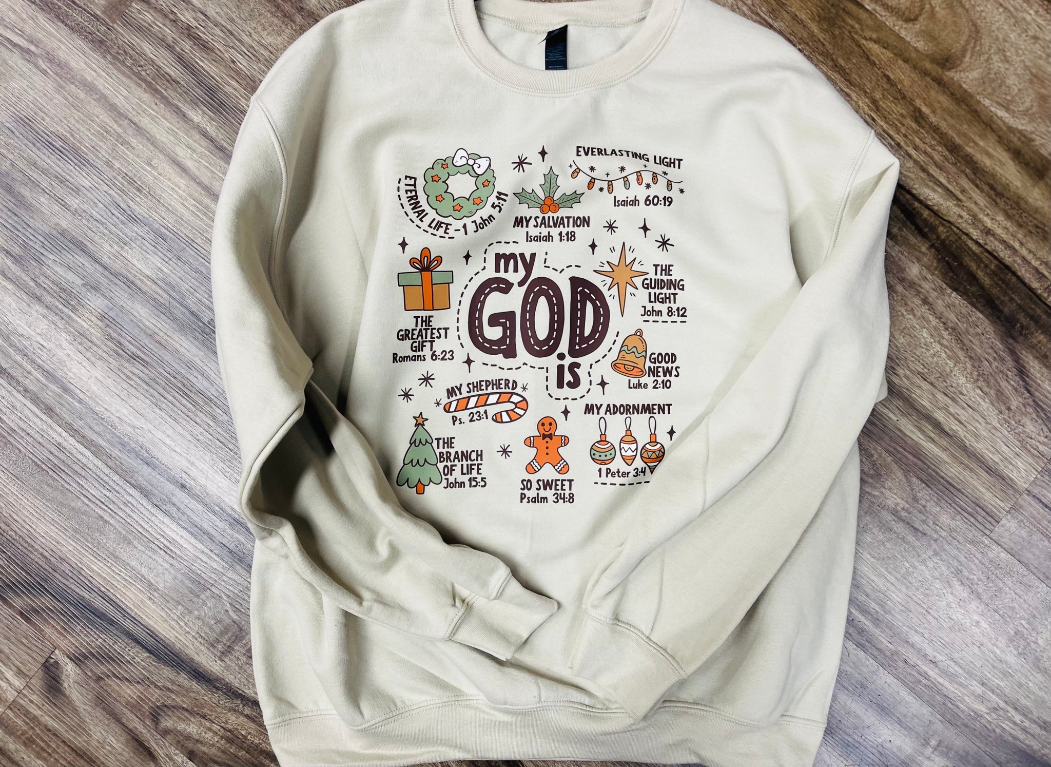 PBF My God Is Crewneck