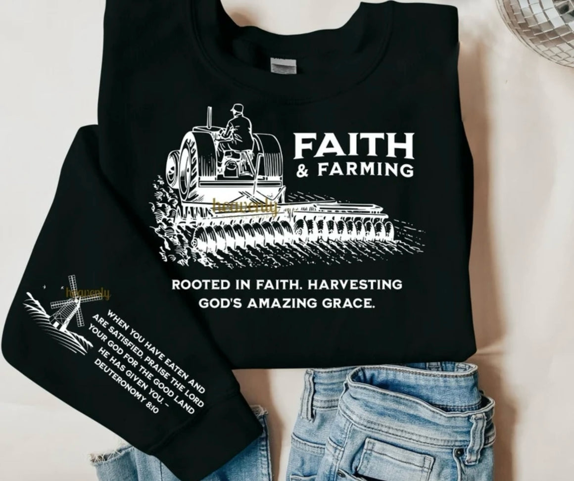 Faith & Farming Crewneck