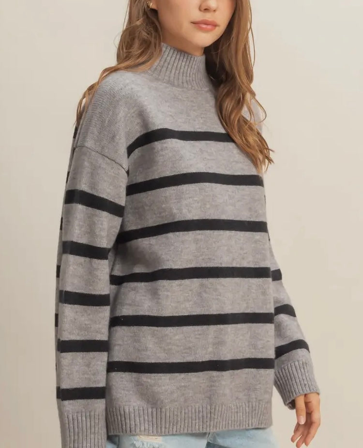 Wells Stripe Sweater