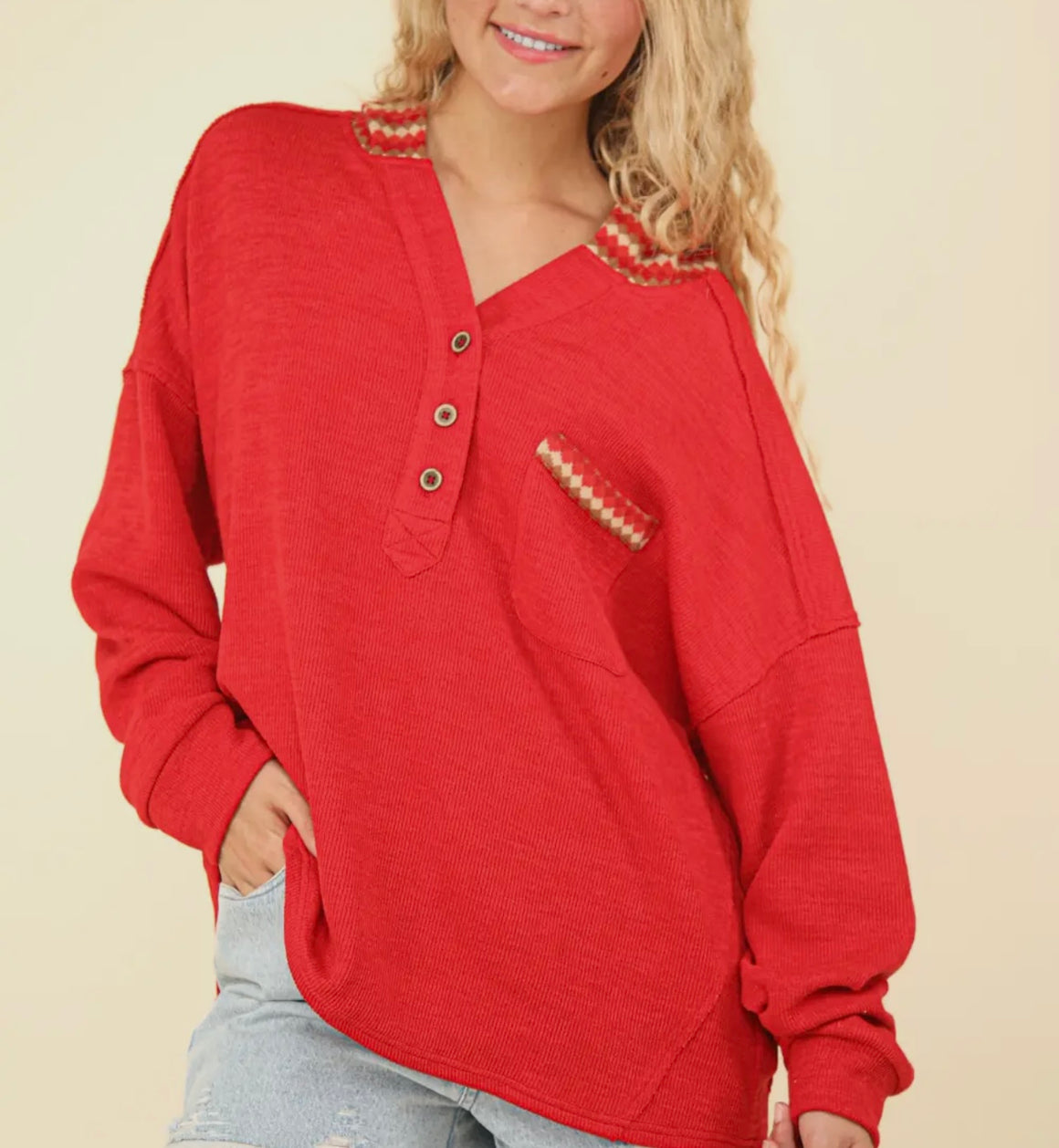 Nelson Hooded Detail Top