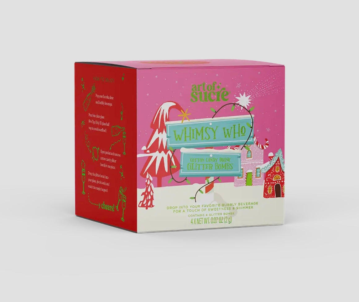 PBF Christmas Drink Glitter Bombs