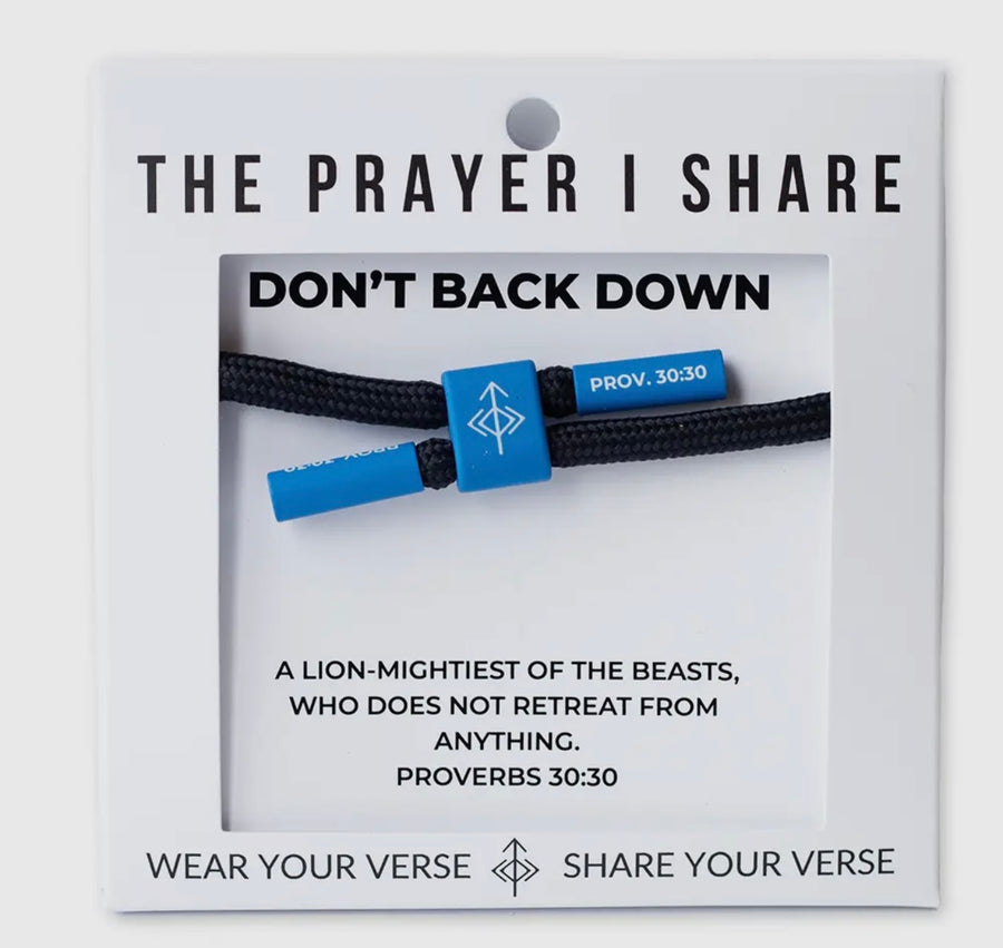The Prayer Share Christian Cord Bracelet (Multiple Options)