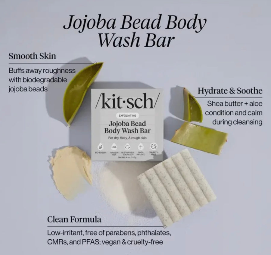Kitsch Jojoba Bead Body Wash Bar