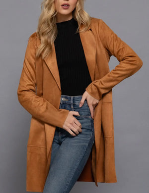 Lennox Faux Suede Jacket (2 Colors)